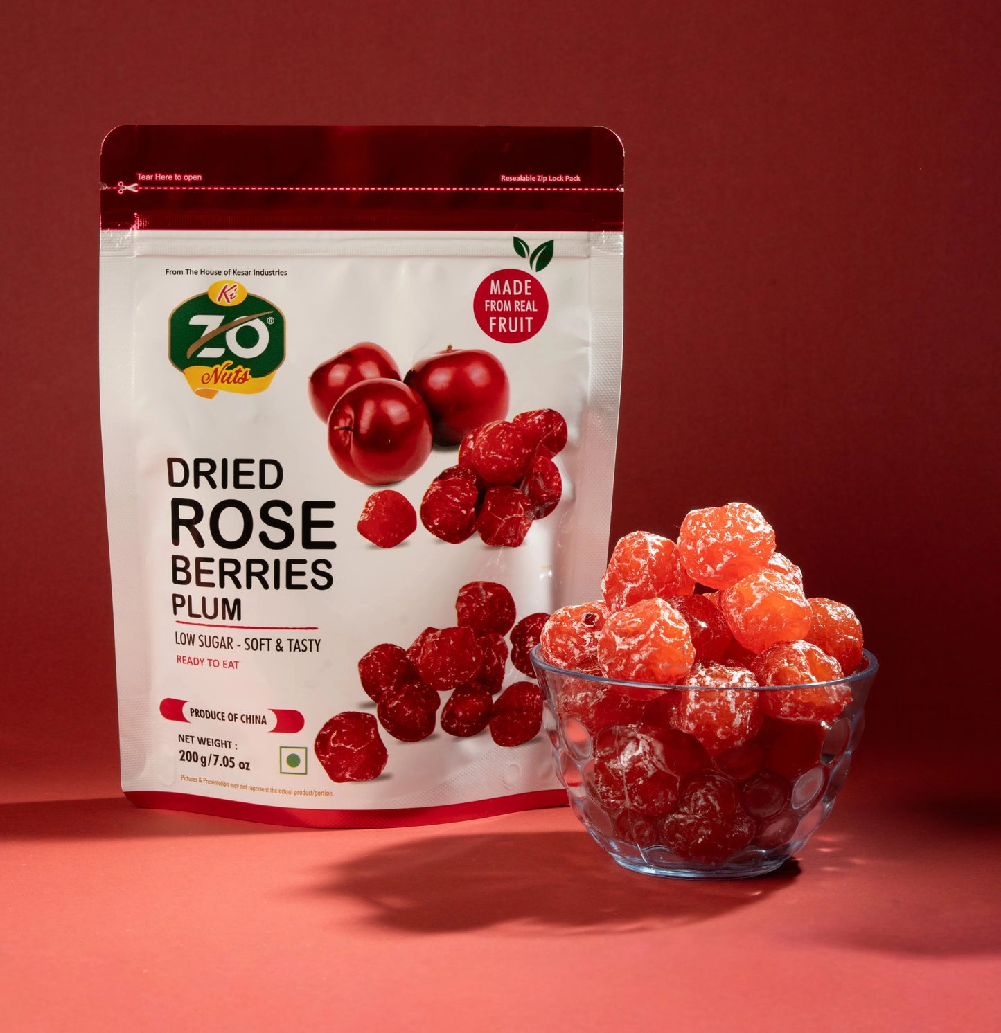 Dried Rose Berry Plum